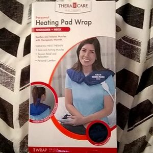 NIB BlueThera Care Personal Shoulder & Neck Heating Pad Wrap